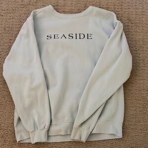 Comfort Colors Light Gray Seaside Sweatshirt